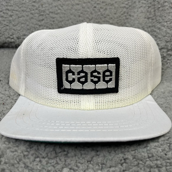 Other - Vintage Case Tractor Equipment Company Patch Full Mesh Snapback Hat Cap